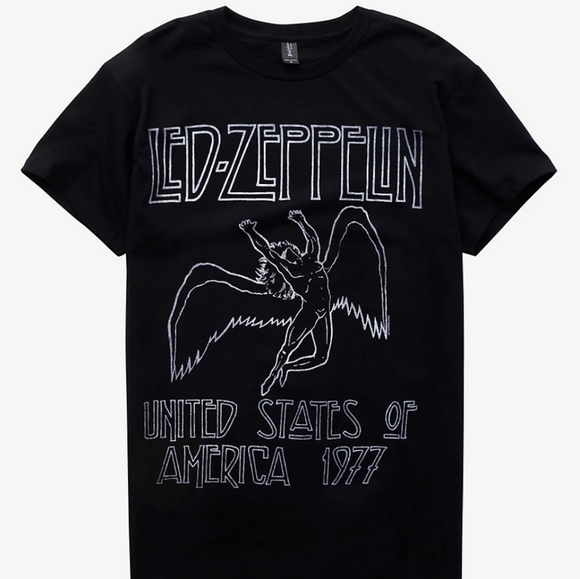Hot Topic Tops - Led Zeppelin 1977 T-Shirt